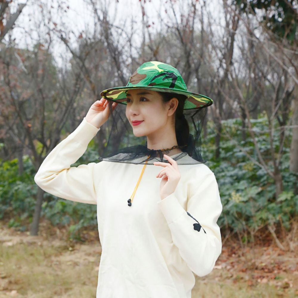 Agriculture Farming Hats - Sombrero con velo para apicultura, malla