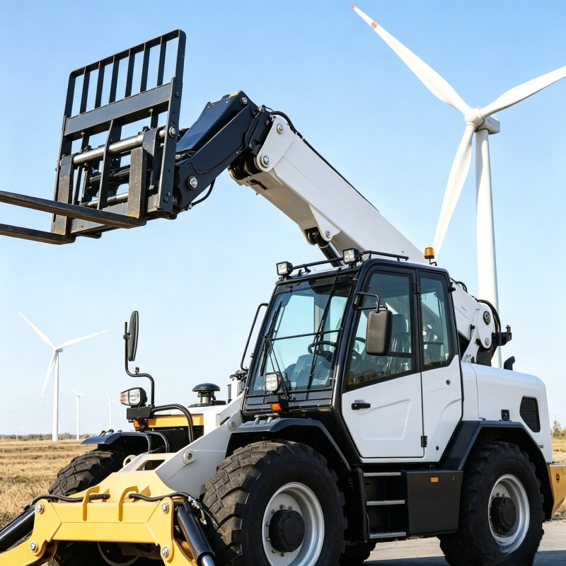 Agriculture Farming Hub - Manipulador Telescópico Compacto Diésel para Trabajos